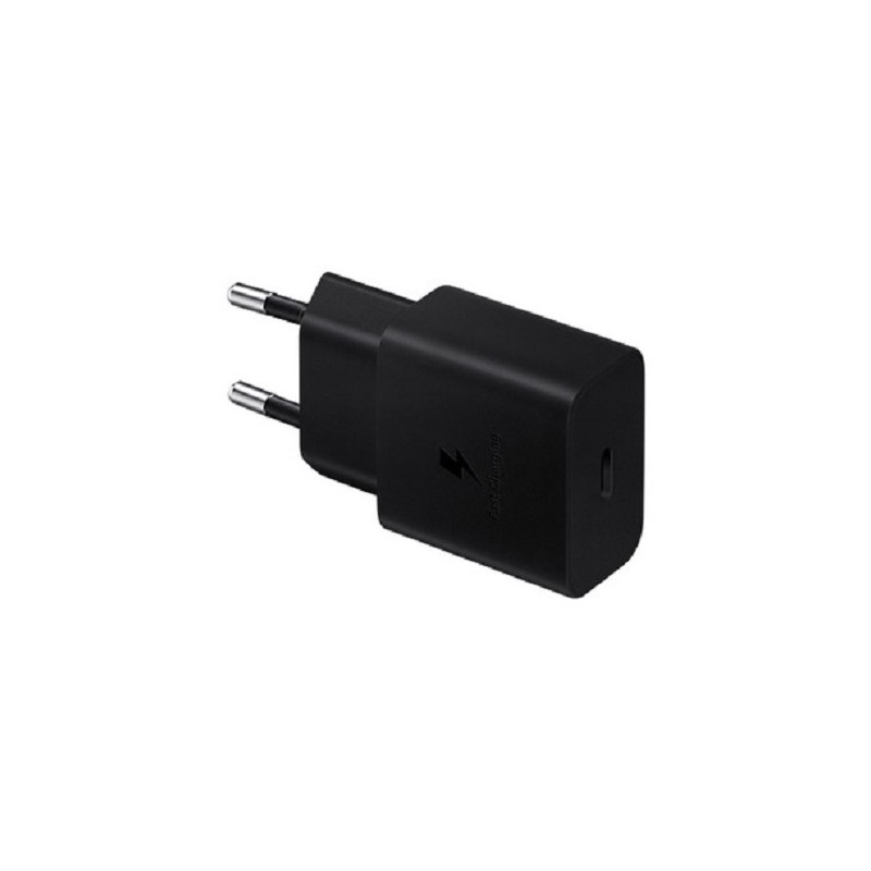 CARICATORE DA RETE SAMSUNG SUPER FAST CHARGING 15W USB-C EP-T1510NBEGEU BLACK