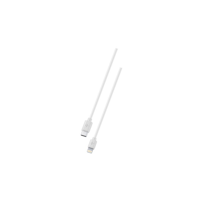 CAVO USB 1M C-TO-LIGHTNING BIANCO CELLULARLINE PLOOS PLBCABC2LMFL1MW