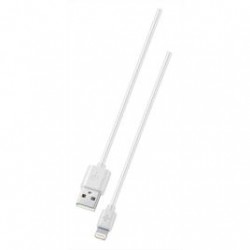 CAVO USB 1M LIGHTNING BIANCO PLBCABMFI1MW PLOOS by Cellularline