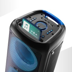 Cassa Bluetooth Music Sound SOUND BOX Luci Rgb 80Watt BTSPKMSBOOMBOXK