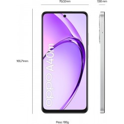 Oppo A40M 8/256GB Starlight White Italia