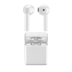 Auricolari Bluetooth TWS MS Con Custodia di Ricarica BTMSTWSCAPSULE21W Bianco
