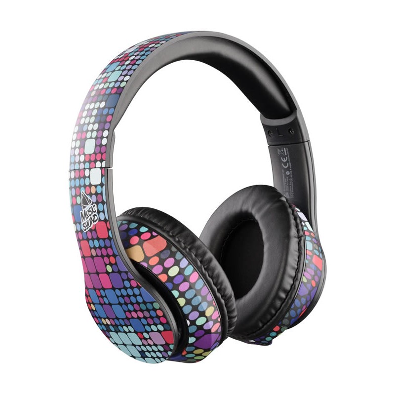 Cuffia Bluetooth Music Sound Around Paillettes BTHEADBMSAROUND211