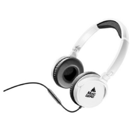 Cuffia con Microfono Music Sound Bianco MUSICSOUNDFULLCW