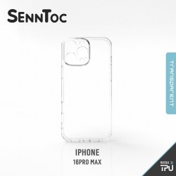 Thinckened Cover IPHONE 16 PRO MAX TrasparenteTPU
