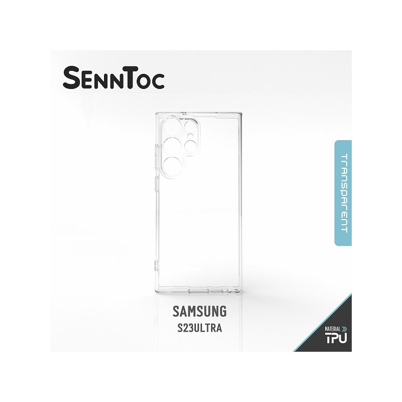 Thinckened Cover SAMSUNG S23ULTRA TrasparenteTPU