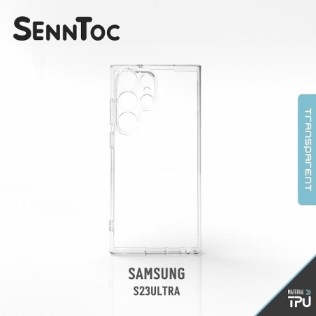 Thinckened Cover SAMSUNG S23ULTRA TrasparenteTPU