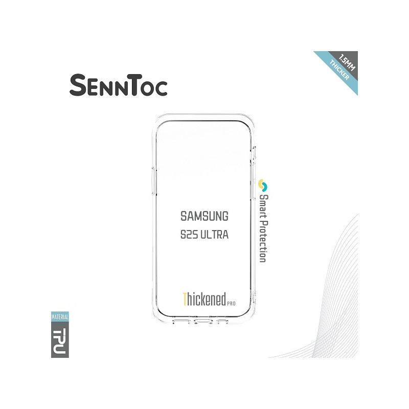 Thinckened Cover SAMSUNG S25 ULTRATrasparente TPU