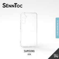 Thinckened Cover SAMSUNG A34 Trasparente TPU